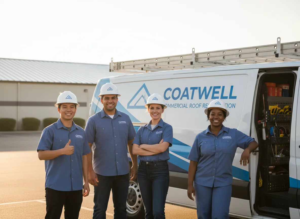 Commercial roof coating company in Gaysville, VT